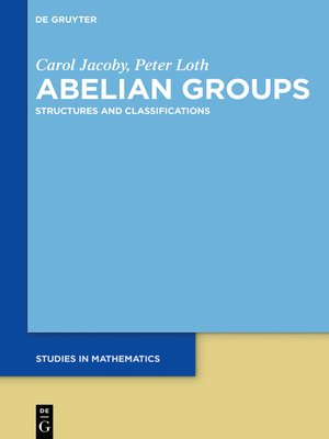 cover image of Abelian Groups